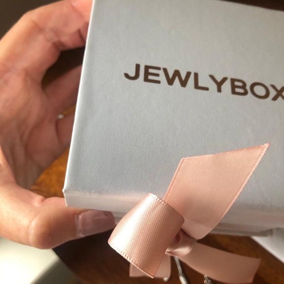 Gorge silver plated necklace with zirconia - Picture 5 of 6